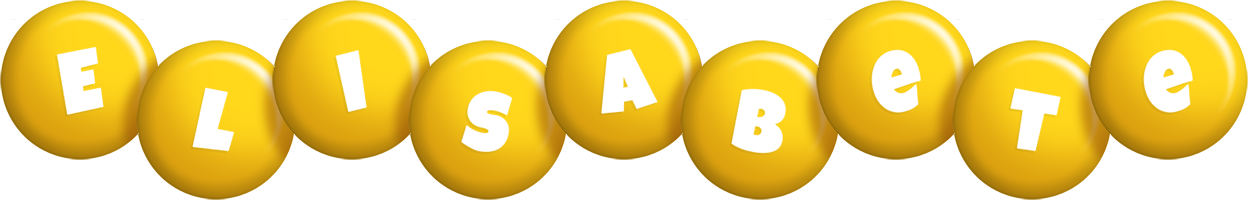 Elisabete candy-yellow logo