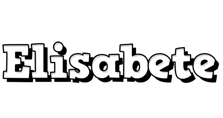 Elisabete snowing logo