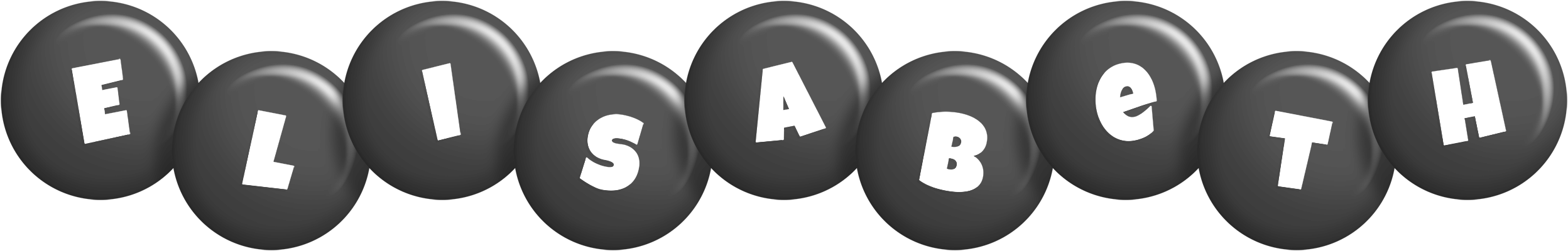 Elisabeth candy-black logo