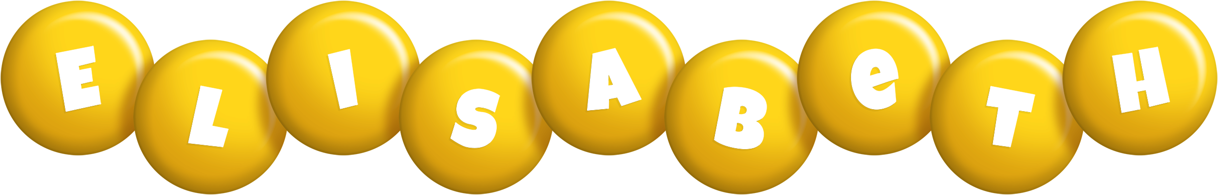 Elisabeth candy-yellow logo