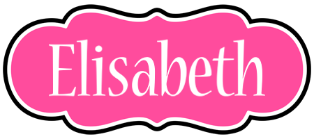 Elisabeth invitation logo