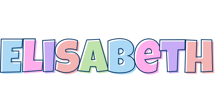 Elisabeth pastel logo