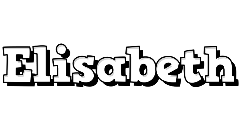Elisabeth snowing logo