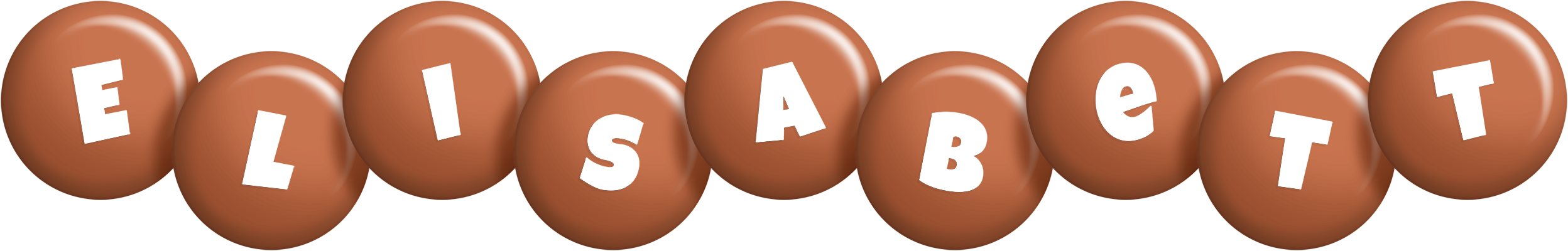 Elisabett candy-brown logo