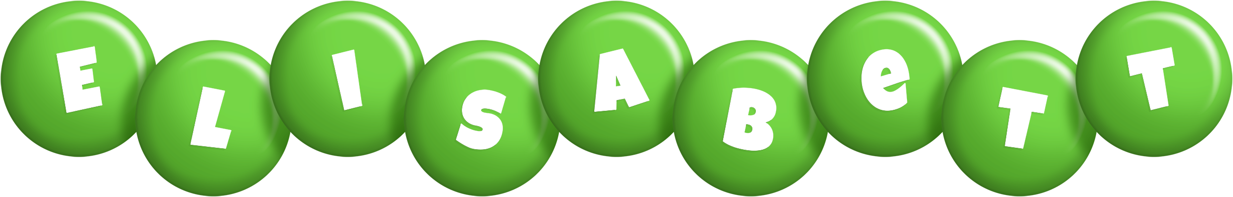 Elisabett candy-green logo