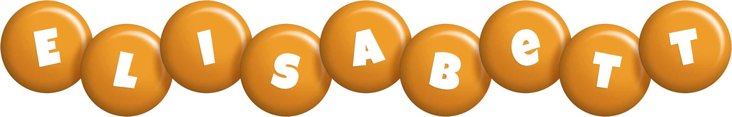 Elisabett candy-orange logo