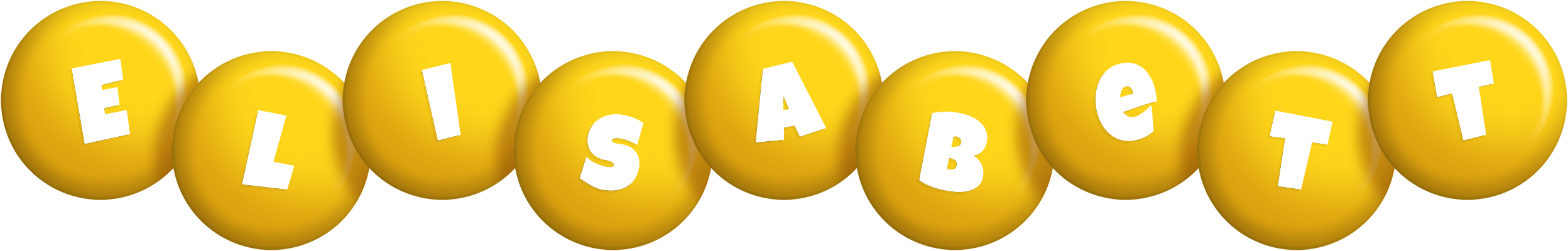 Elisabett candy-yellow logo
