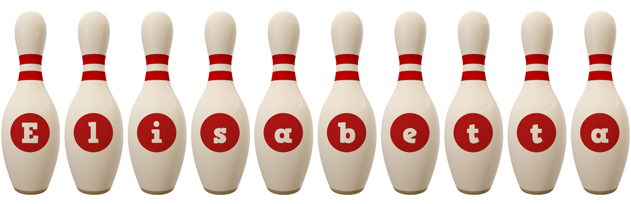 Elisabetta bowling-pin logo