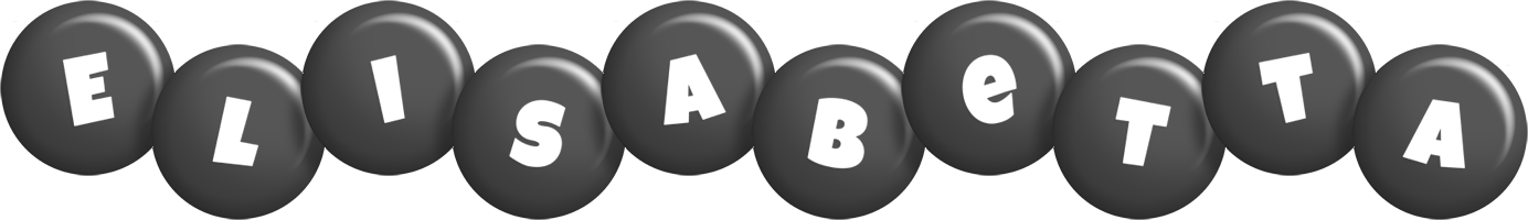 Elisabetta candy-black logo