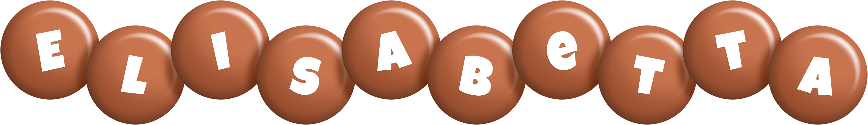 Elisabetta candy-brown logo