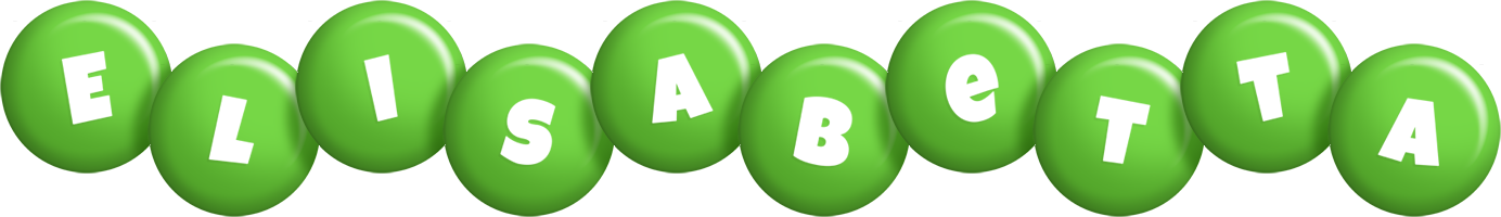 Elisabetta candy-green logo
