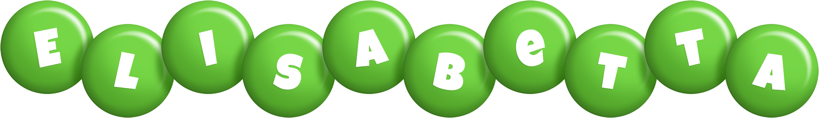 Elisabetta candy-green logo