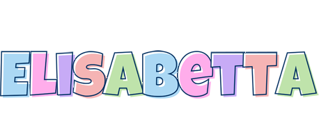 Elisabetta pastel logo