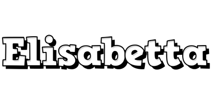 Elisabetta snowing logo