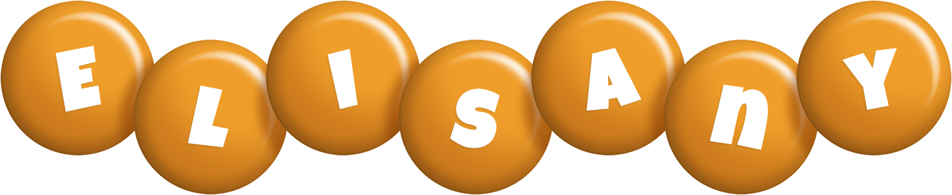 Elisany candy-orange logo