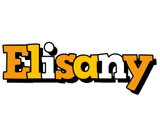 Elisany cartoon logo