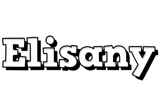 Elisany snowing logo