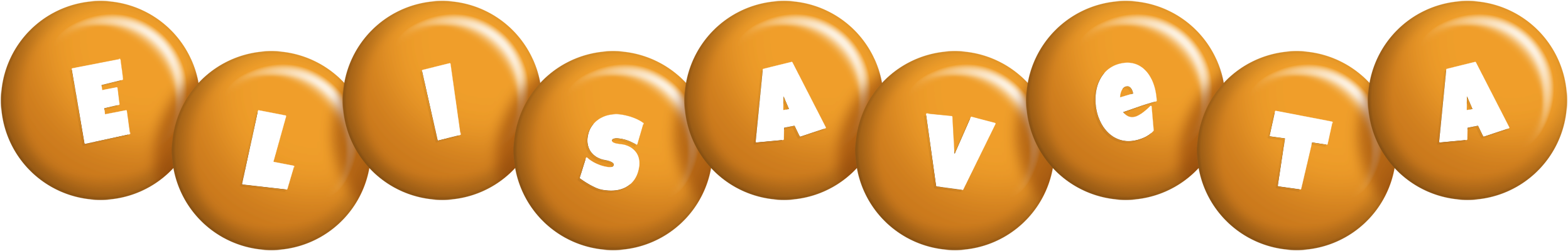 Elisaveta candy-orange logo