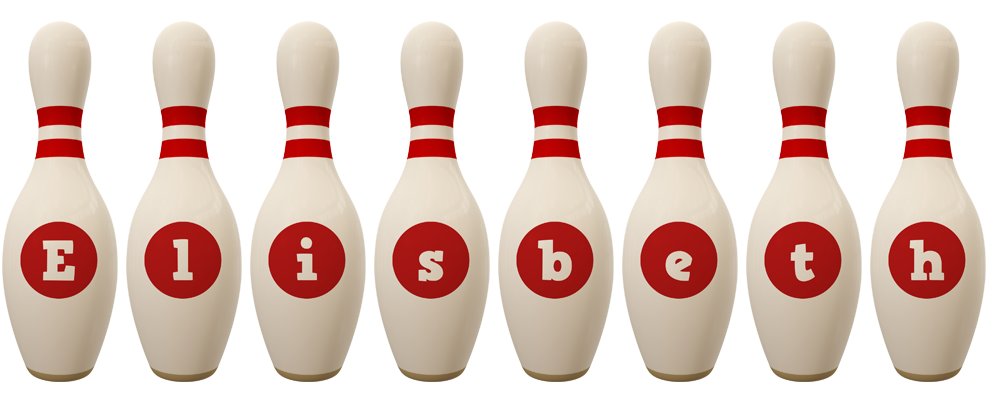 Elisbeth bowling-pin logo