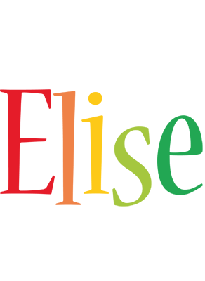 Elise birthday logo