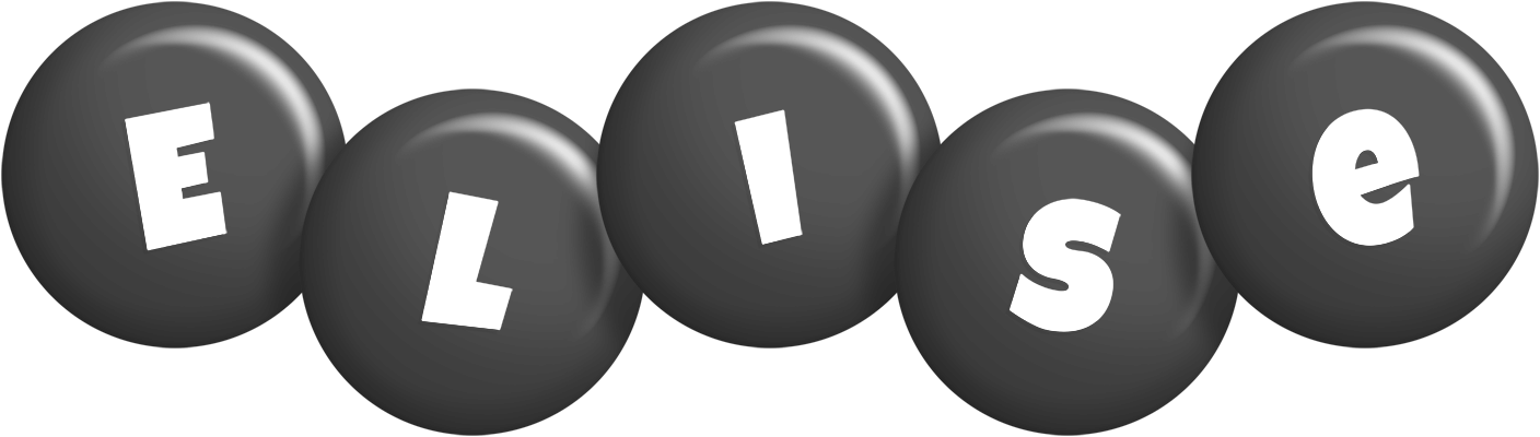 Elise candy-black logo