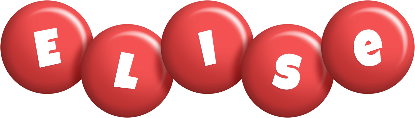 Elise candy-red logo