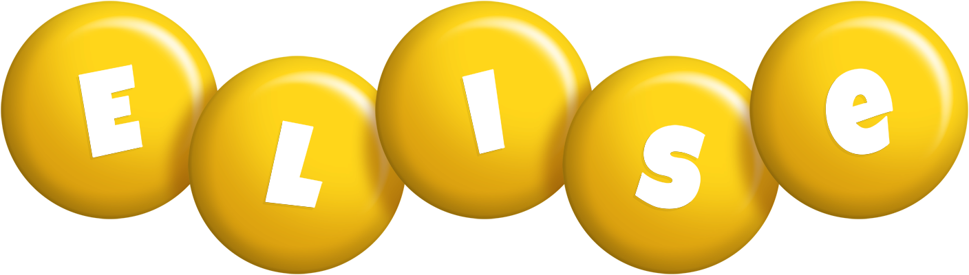 Elise candy-yellow logo