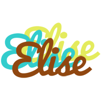 Elise cupcake logo