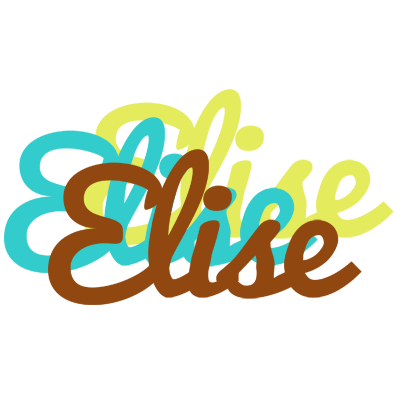Elise cupcake logo