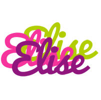 Elise flowers logo