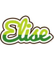 Elise golfing logo