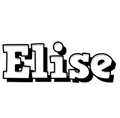 Elise snowing logo
