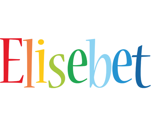 Elisebet birthday logo