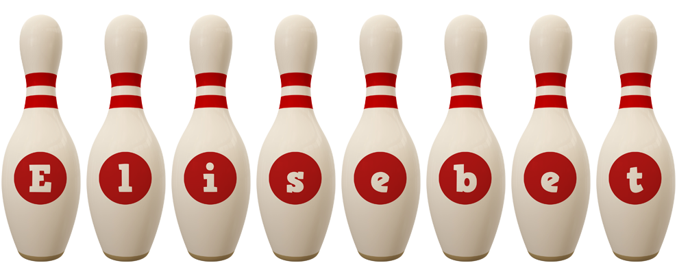 Elisebet bowling-pin logo