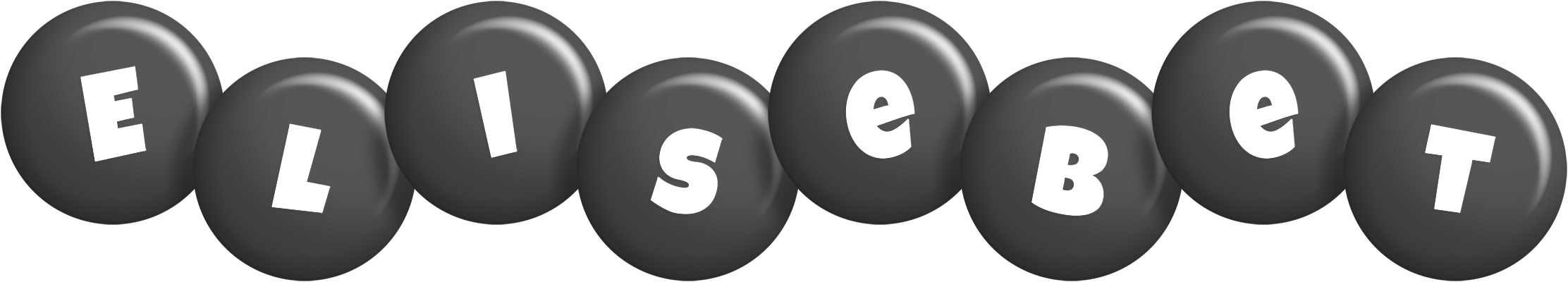 Elisebet candy-black logo