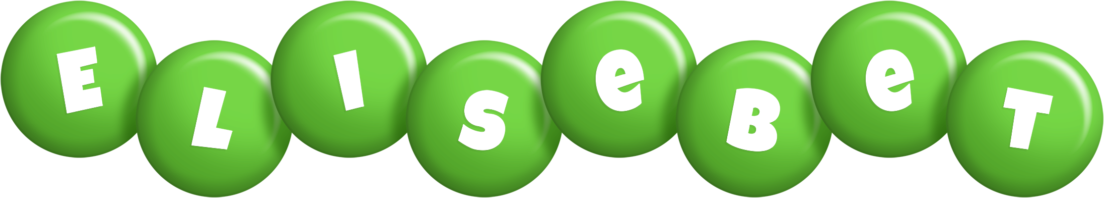 Elisebet candy-green logo