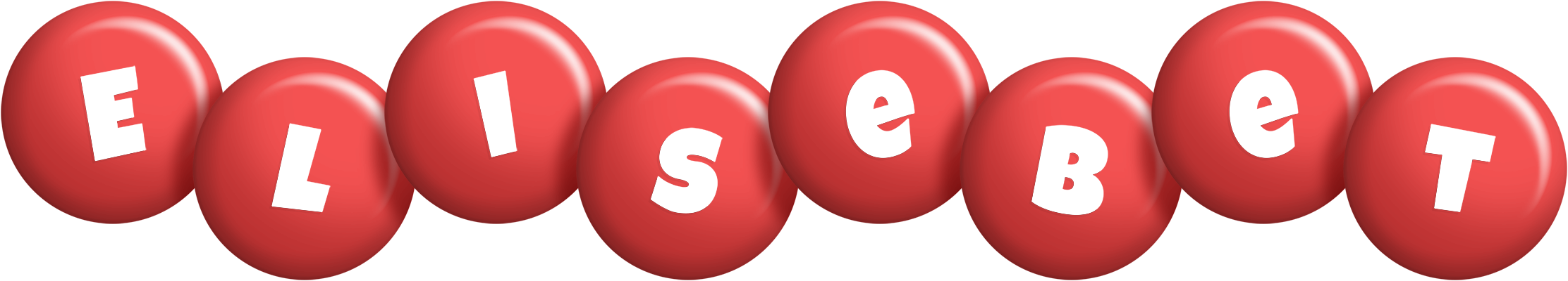 Elisebet candy-red logo