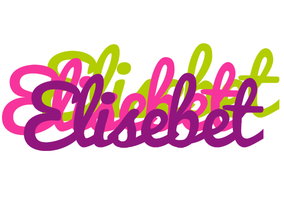 Elisebet flowers logo