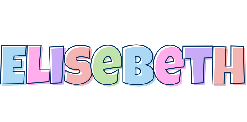 Elisebeth pastel logo