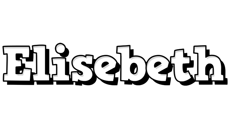 Elisebeth snowing logo