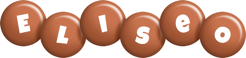 Eliseo candy-brown logo