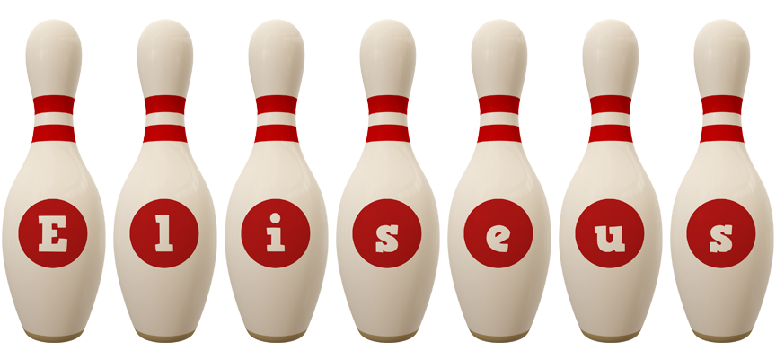 Eliseus bowling-pin logo