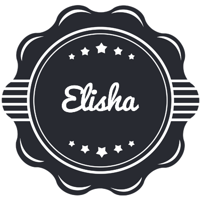 Elisha badge logo