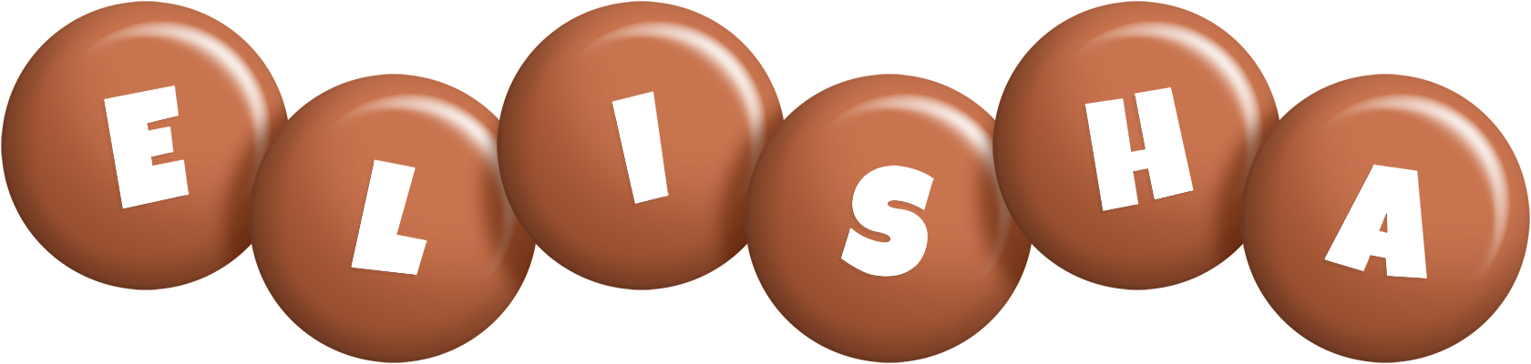 Elisha candy-brown logo