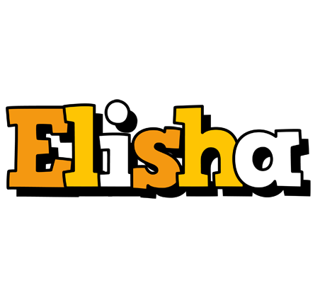 Elisha cartoon logo