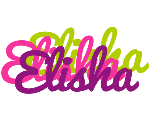 Elisha flowers logo