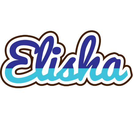 Elisha raining logo