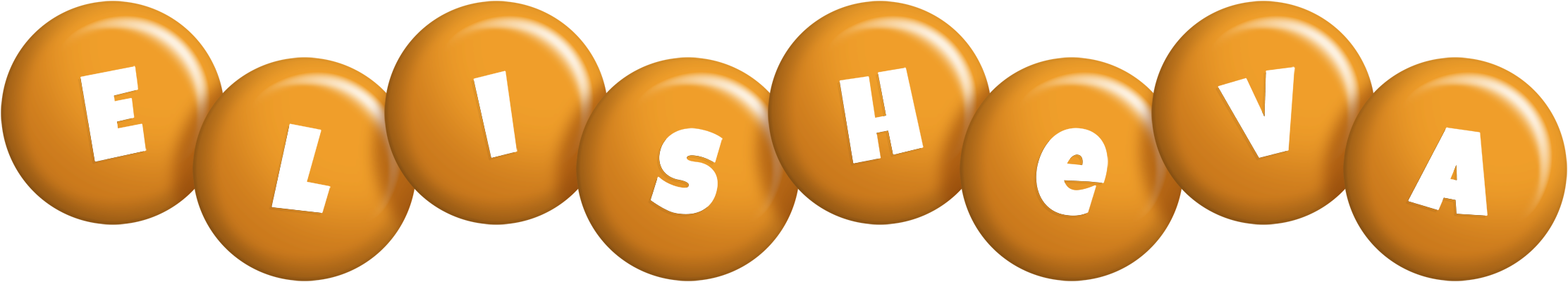 Elisheva candy-orange logo