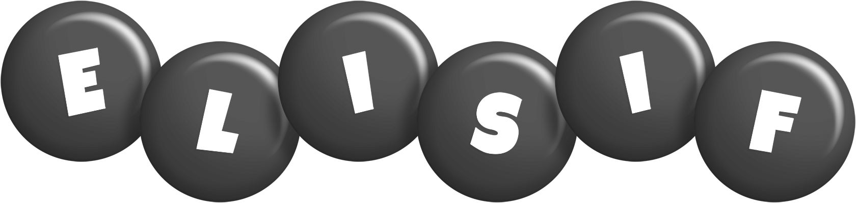 Elisif candy-black logo
