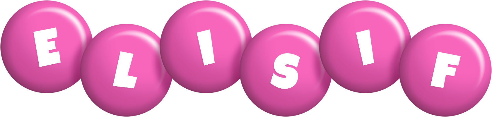 Elisif candy-pink logo